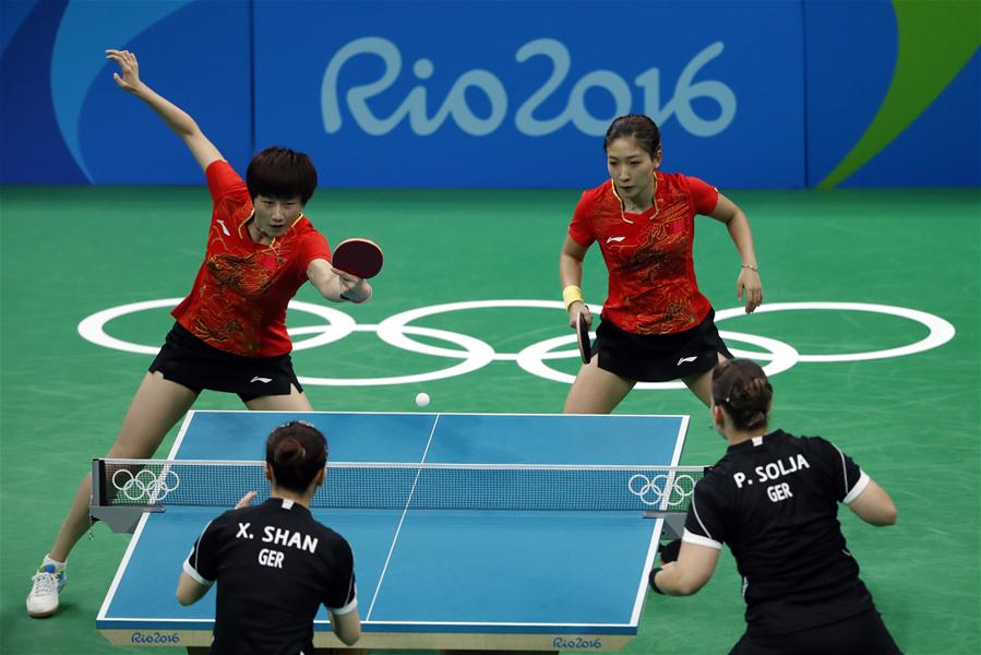 女子乒乓球团体决赛图片